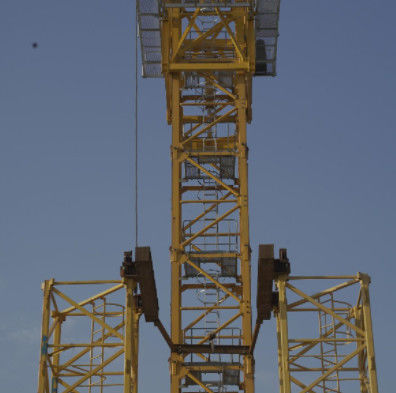 Construcción grúa de torre de luffing grúa de luffing boom 6 toneladas