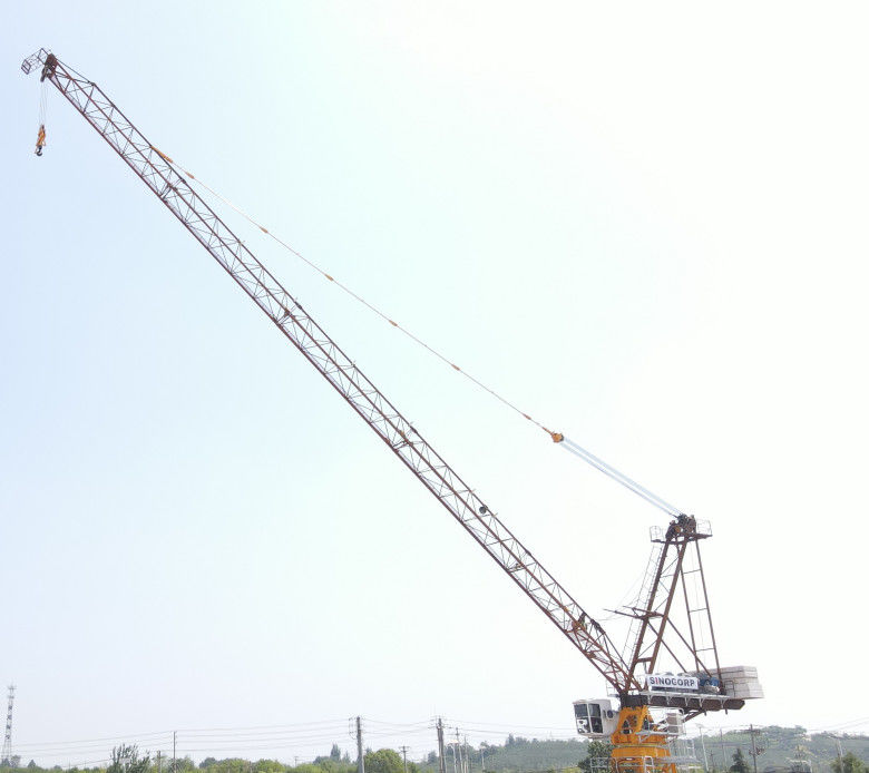 QTD5030-10/12T Grúa de torre de luffing de 10 toneladas: Perfecto para restricciones de espacio y restricciones de altura