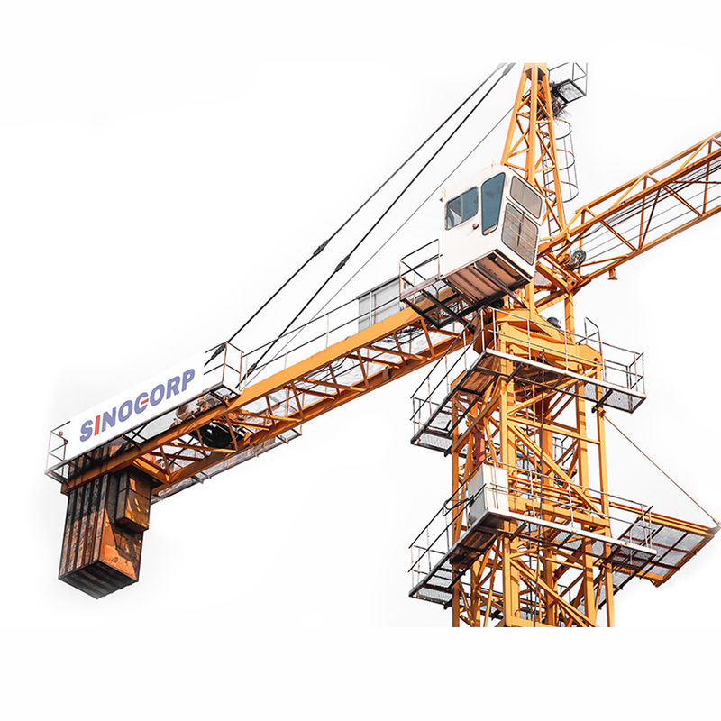 Topkit Qtz 160 grúa torre de bajo consumo con precio moderado 10t 60m Jib grúa torre Topkit para Turquía