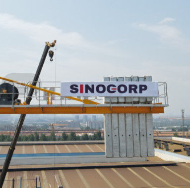 Grúa torre sin tapa de Sinocorp QTP6015-8: grúa segura, confiable y rentable