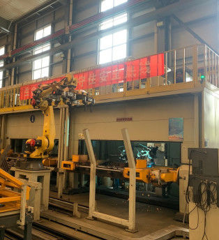 Construcción Grúa de torre plana Fundación fija Tipo industrial