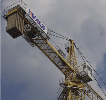 La base de la máquina de grúa de torre pequeña tipo QTZ