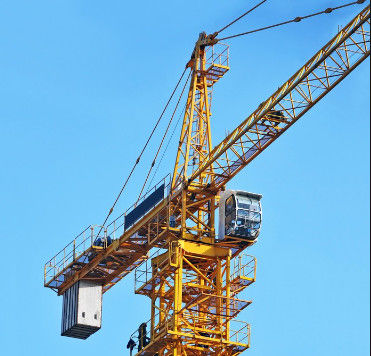 Grúa de torre sin tapa de tipo fundación estacionaria de 10 toneladas PT6515-10