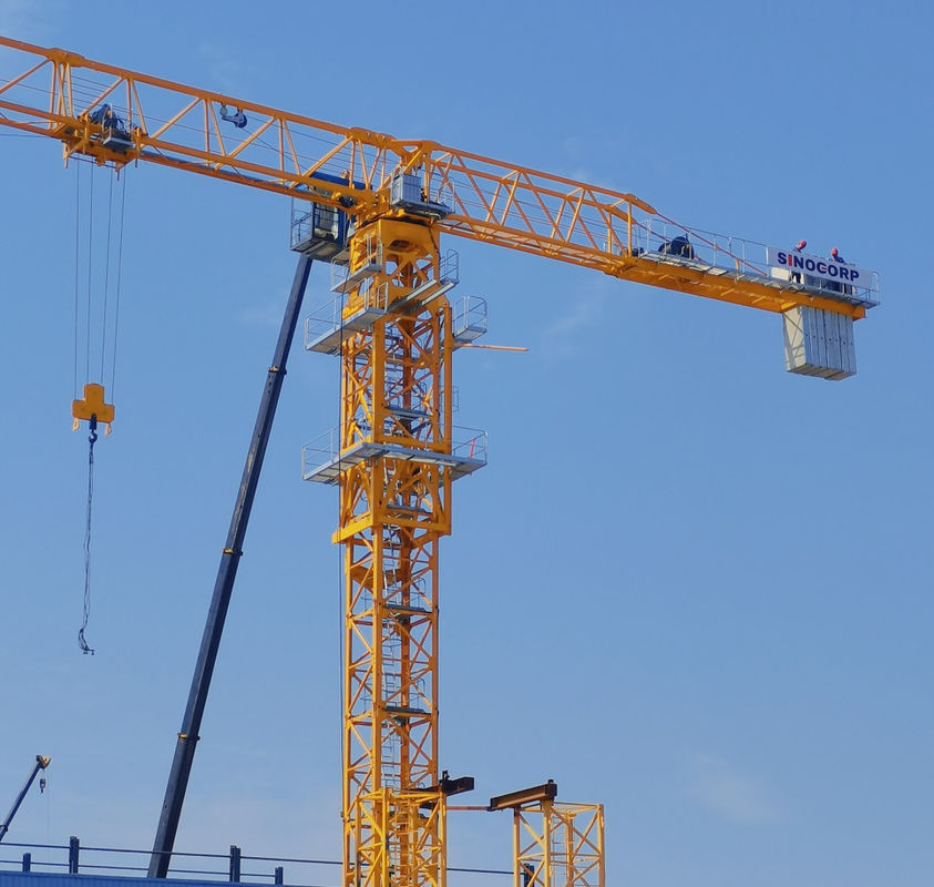 Tipo de giros en el emplazamiento de la construcción 56M Largo brazo / rayo 6 toneladas grúa torre