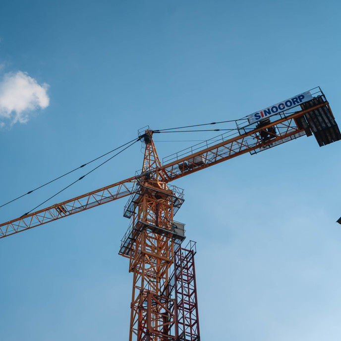 Suntec Nuevo Usado 6013 Carga Máxima 8 toneladas Crane de torre de 45m de altura