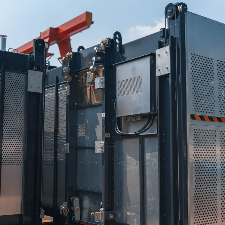 China Sinocorp Ahorro energético Sc200 Elevador de sitio de construcción de 2 toneladas y 4 metros Serie Sc Sc200/200