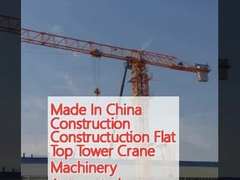 Fabricado en China Construcción Construcción Torre plana Máquinas grúas automatizadas